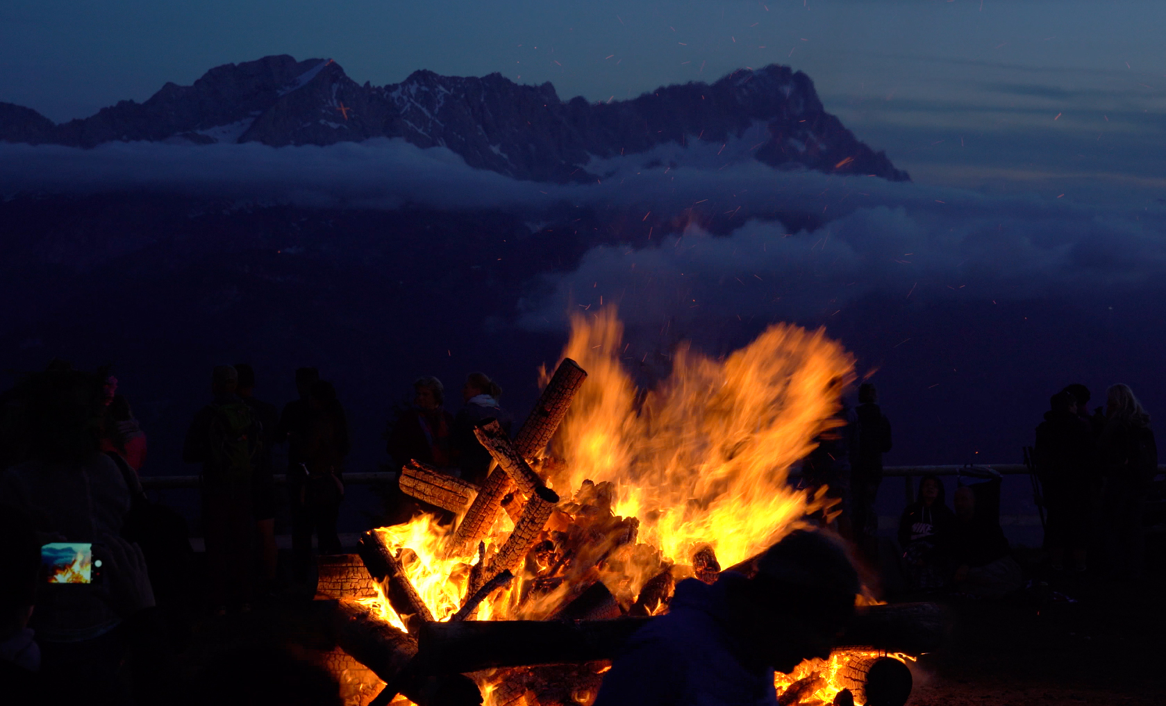 Haas-Sonnwendfeuer